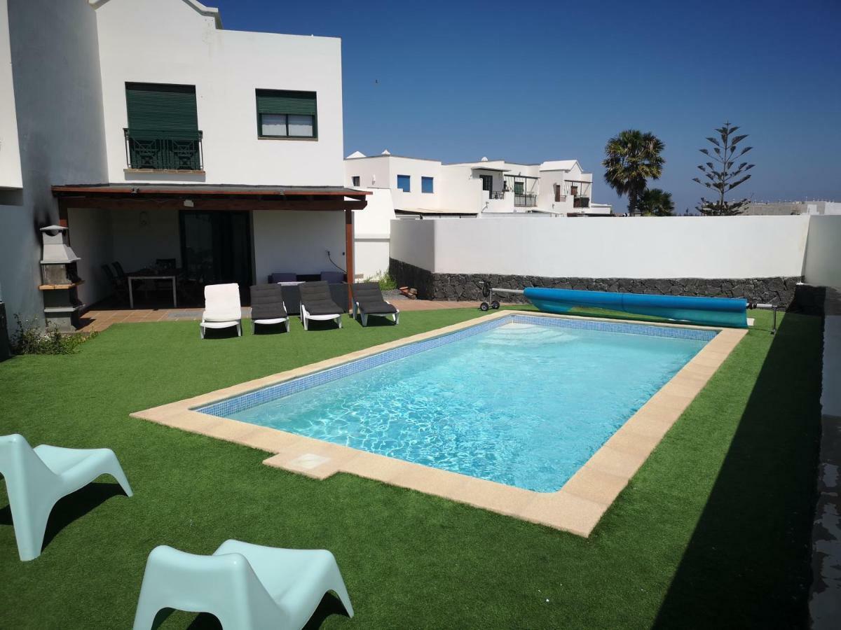 Villaantonia Private Huge Heated Pool And Super Fast Wifi Playa Blanca  Buitenkant foto
