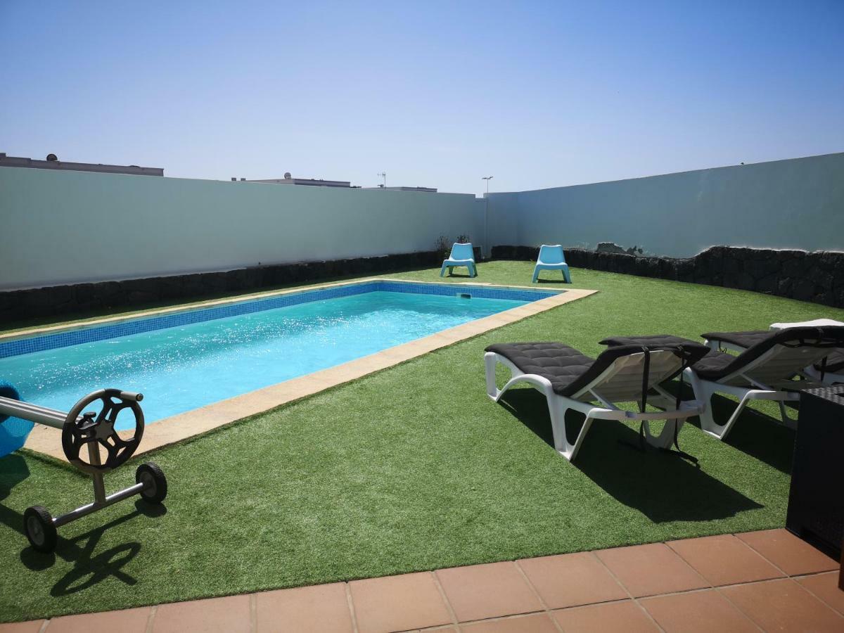 Villaantonia Private Huge Heated Pool And Super Fast Wifi Playa Blanca  Buitenkant foto